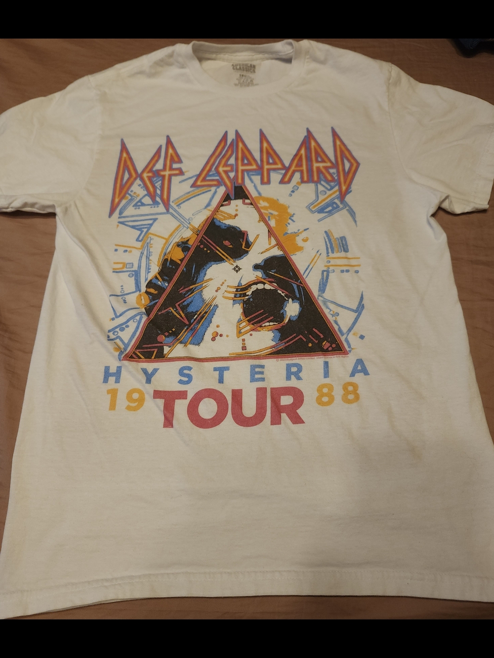 American Classics White Short Sleeve Tee - Small